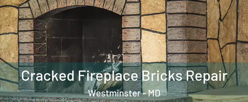  Cracked Fireplace Bricks Repair Westminster - MD