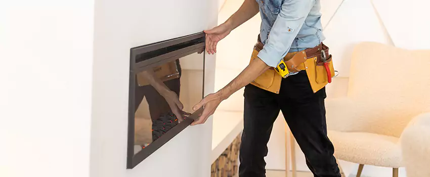 Metal Fireplace Installation in Westminster, Maryland
