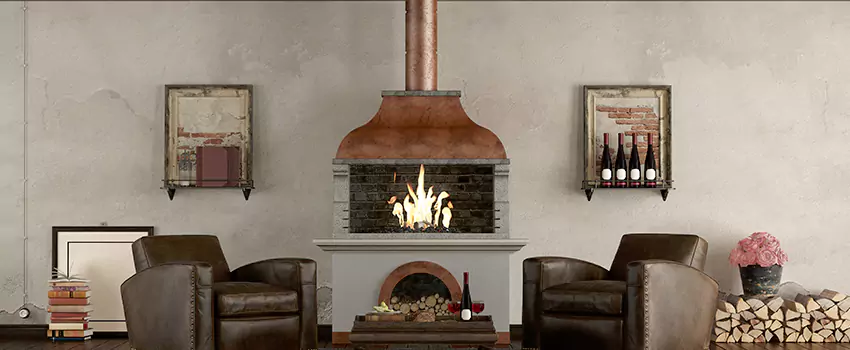 Thelin Hearth Products Providence Pellet Insert Fireplace Installation in Westminster, MD