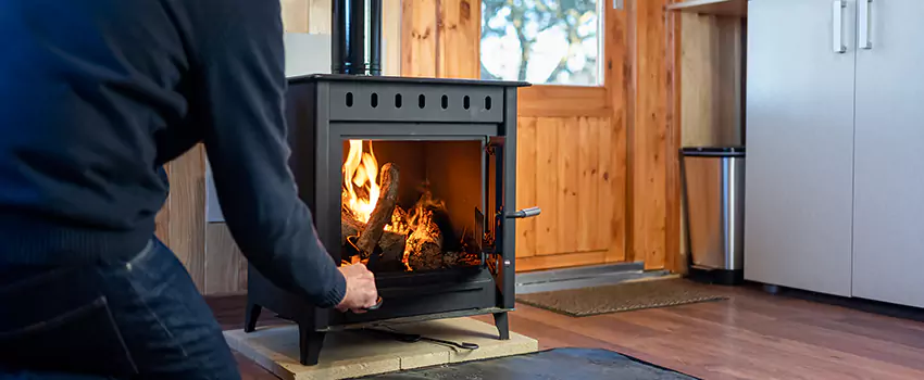 Open Hearth Wood Fireplace Installation in Westminster, MD
