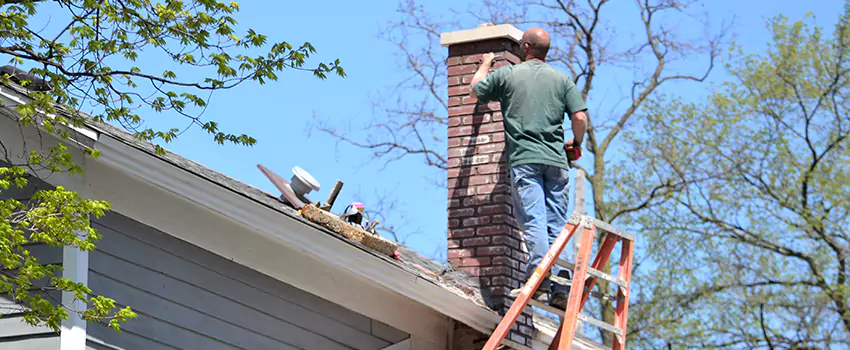 Vinyl and PVC Chimney Flashing Installation in Westminster, MD