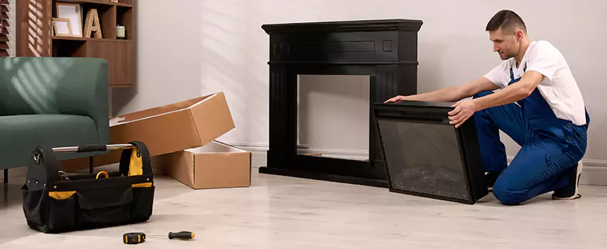 Old Rusted Metal Fireplace Repair And Replacement in Westminster, MD